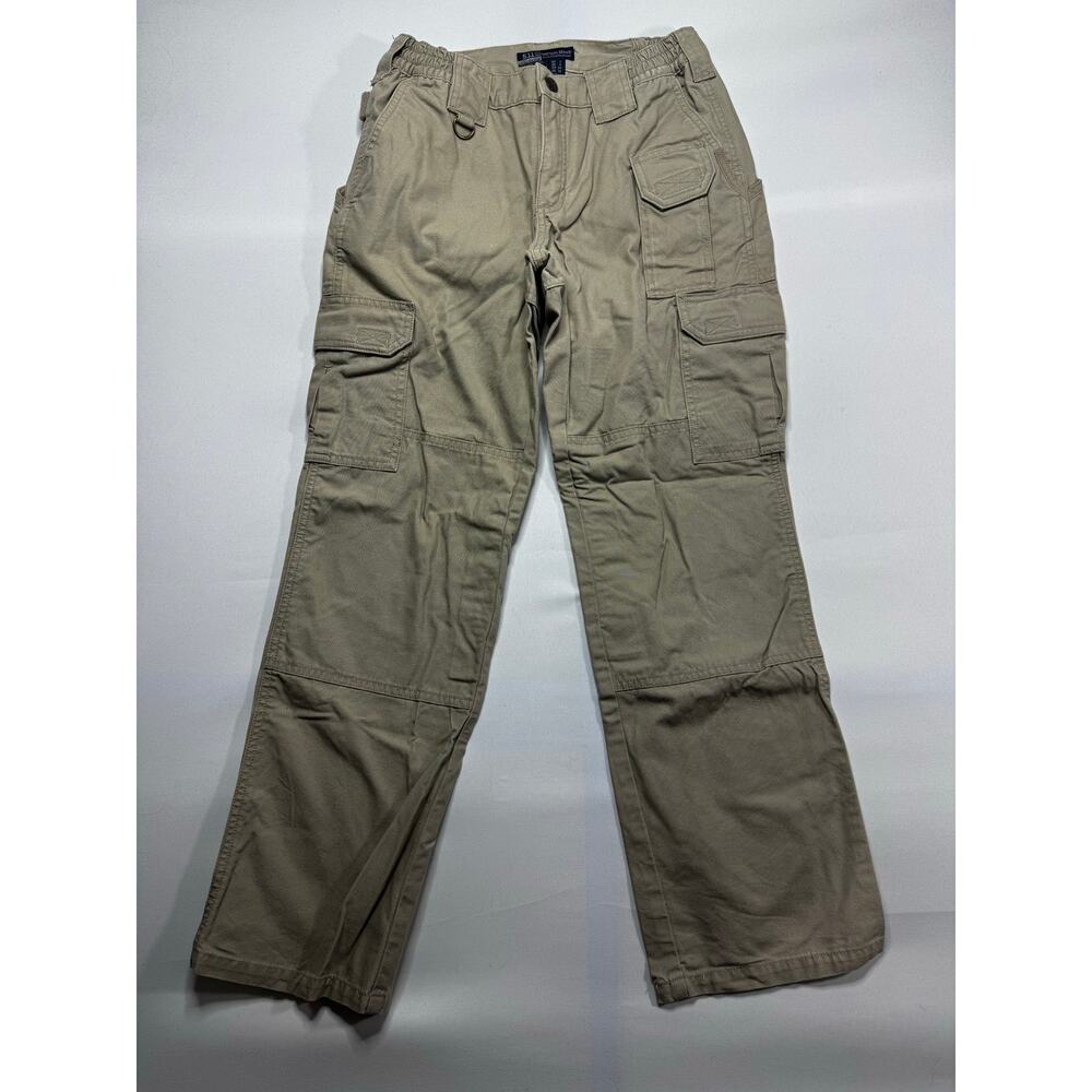 5.11 Tactical Women's Tan Straight Leg Tactical Cargo Pants - Size 2 (28x29)